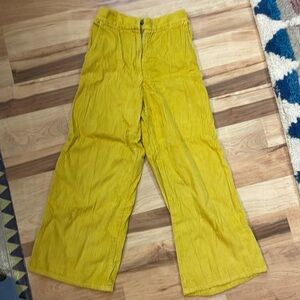 Rachel Comey. Cordoroy pant. Size 0. 100% cotton. Mustard yellow color.